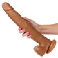 Size Queen Dildo with Balls
