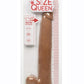 Size Queen Dildo with Balls - Chocolate - 12in