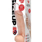 Size Up Girthy Clear View Penis Extender with Ball Loop - Clear - 2in