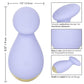 Slay #Enticeme Rechargeable Silicone Vibrating Mini Wand Massager