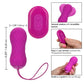 Slay #Spinme Silicone Rechargeable Rotating Vibrator with Remote Control