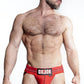 Slingjock Slider Jock Strap - Red Hot - Small