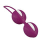 Smartballs Duo Silicone Kegel Trainer Kit - Grape/Purple