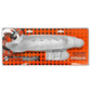 Snake Deep-Reacher Silicone Cocksheath - Clear/Clear Ice