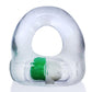 Stash Cock Ring with Aluminum Capsule Insert - Clear