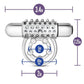 Stay Hard Vibrating Super Clitifier Cock Ring with Bullet
