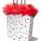 Stick Figures - Red/White - Gift Bag