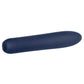 Straight Forward Rechargeable Silicone Vibrator
