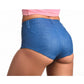 Strap U Booty Shorts Strap-On Harness with Dildo