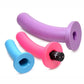 Strap U Triple Peg 28x Vibrating Rechargeable Silicone Dildo Set with Remote Control