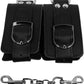 Strapped Plush Restraints - Black