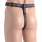 Strict Male Chastity Harness with Silicone Anal Plug