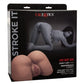 Stroke It Life-Size Masturbator - Ass - Chocolate