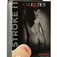 Stroke It Realistic Dual Ended Stroker - Pussy and Ass - Ivory/Vanilla