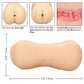 Stroke It Realistic Dual Ended Stroker - Pussy and Ass
