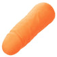 Mini Vibrating Studs Rechargeable Silicone Vibrator - Orange