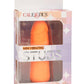 Mini Vibrating Studs Rechargeable Silicone Vibrator - Orange