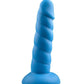 Suga' Daddy Silicone Dildo - Blue - 5.5in