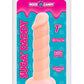 Suga' Daddy Silicone Dildo - Flesh/Vanilla - 7in