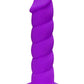 Suga' Daddy Silicone Dildo - Purple - 8in