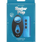 Sugar Pop Chantilly Rechargeable Silicone Remote Controlled Panty Vibe - Black