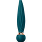 Sugar Pop Twist Rechargeable Silicone Vibrator - Teal