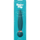 Sugar Pop Twist Rechargeable Silicone Vibrator - Teal