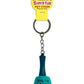 Super Fun Key Chain Ring For Anal - Teal