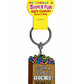 Super Fun Key Chain Suck A Bag Of Dicks - Multicolor