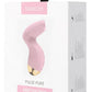 Svakom Pulse Pure Silicone Clitoral Stimulator - Pink/Silver