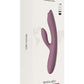 Svakom Trysta Neo Rechargeable App Compatible Silicone Rabbit Vibrator - Lavender/Purple