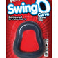 Swingo Curve Silicone Cock Ring - Grey
