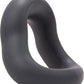 Swingo Curve Silicone Cock Ring - Grey