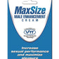 Max Size - Cream - 5ml Foil