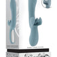 Take Your Flick Rechargeable Silicone Dual Vibrator - Blue
