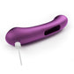 Tempo Pressure Sensing App Controlled Kinky Finger Tapping Rechargeable Silicone G-Spot Vibrator