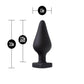 Temptasia Spank Me Silicone Butt Plug