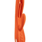 Terri App Controlled Kinky Finger Tapping Rabbit Vibrator - Gold/Orange