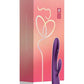 Terri App Controlled Kinky Finger Tapping Rabbit Vibrator - Gold/Purple