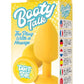 The 9's - Booty Talk Silicone Butt Plug Don't Stop - Yellow