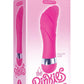 The 9's - Pinkies, Buddy Silicone Mini Vibrator - Pink - 4.5in