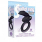 The 9's - S-Bullet Ring Flipper Silicone Vibrating Cock Ring - Black