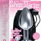 The 9's - The Silver Starter Bejeweled Stainless Steel Plug - Pink