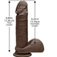 The D Perfect D Ultraskyn Dildo with Balls