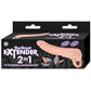 The Great Extender 2 In 1 Extender and Masturbator - Vanilla - 9in