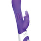 The Beaded Rabbit Rechargeable Silicone G-Spot Vibrator - Purple