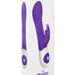 The Beaded Rabbit Rechargeable Silicone G-Spot Vibrator - Purple