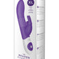 The Beaded Rabbit Rechargeable Silicone G-Spot Vibrator - Purple