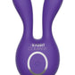 The Ears Plus Rabbit Rechargeable Silicone Stimulator - Purple