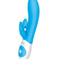 The Kissing Rabbit Rechargeable Silicone Vibrator with Clitoral Suction